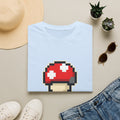 Level Up Mushroom Retro Gaming T-Shirt