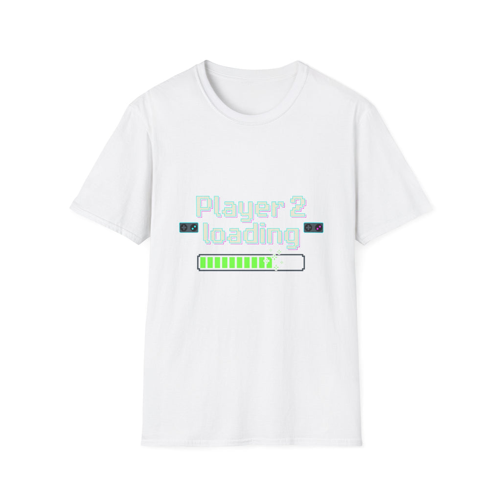 Retro 'Player 2 Loading' T-Shirt — Vintage Gaming Tee