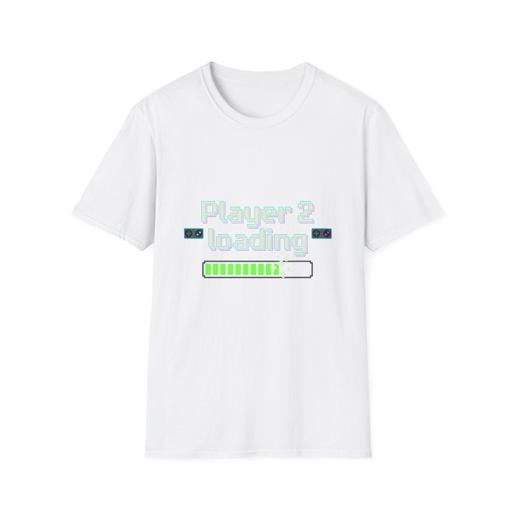 Retro 'Player 2 Loading' T-Shirt — Vintage Gaming Tee