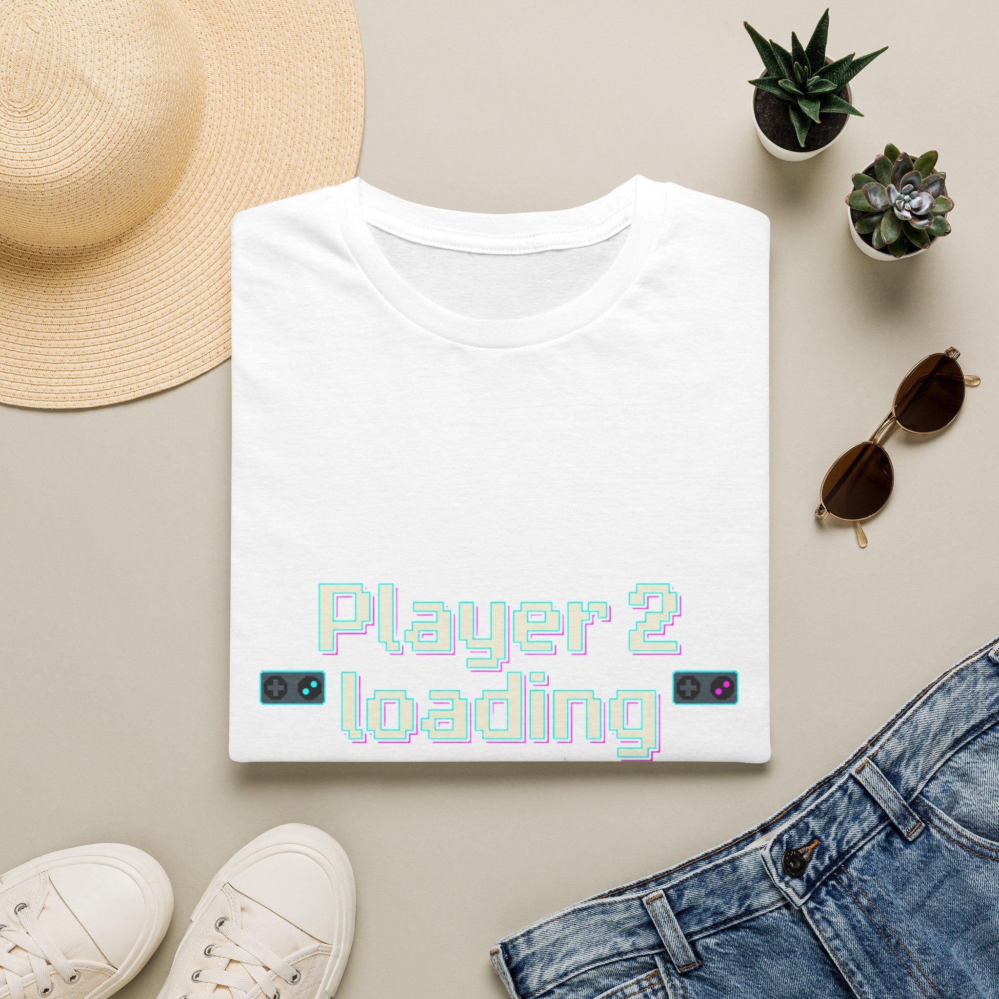 Retro 'Player 2 Loading' T-Shirt — Vintage Gaming Tee